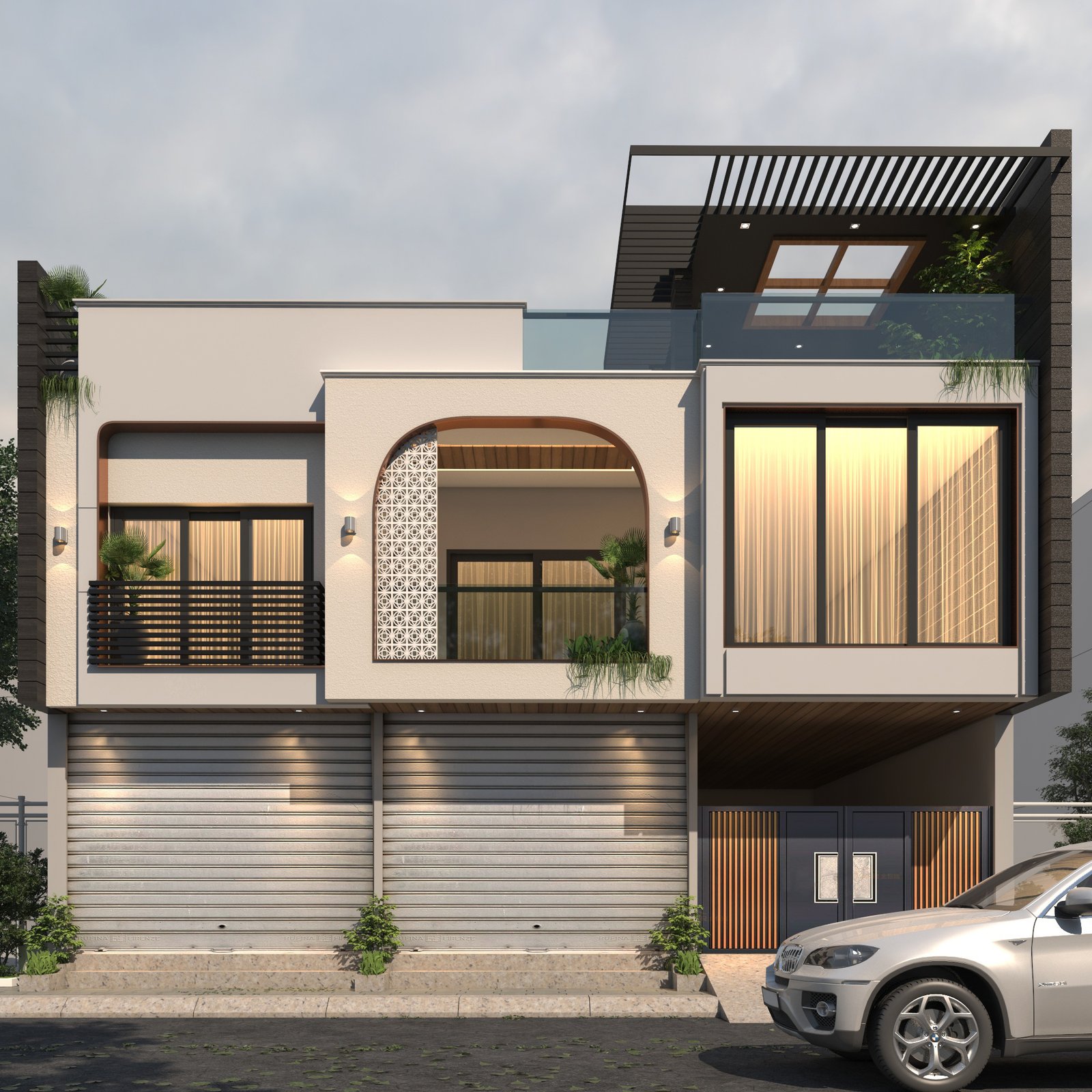 Residence at Rangbari